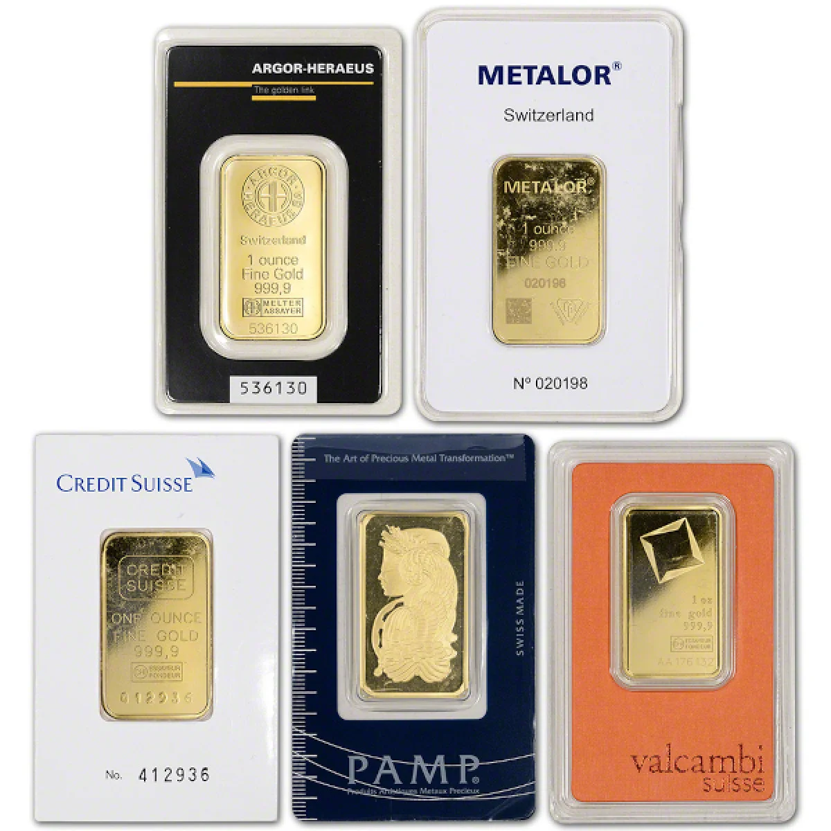Credit Suisse Gold Bar 1 oz